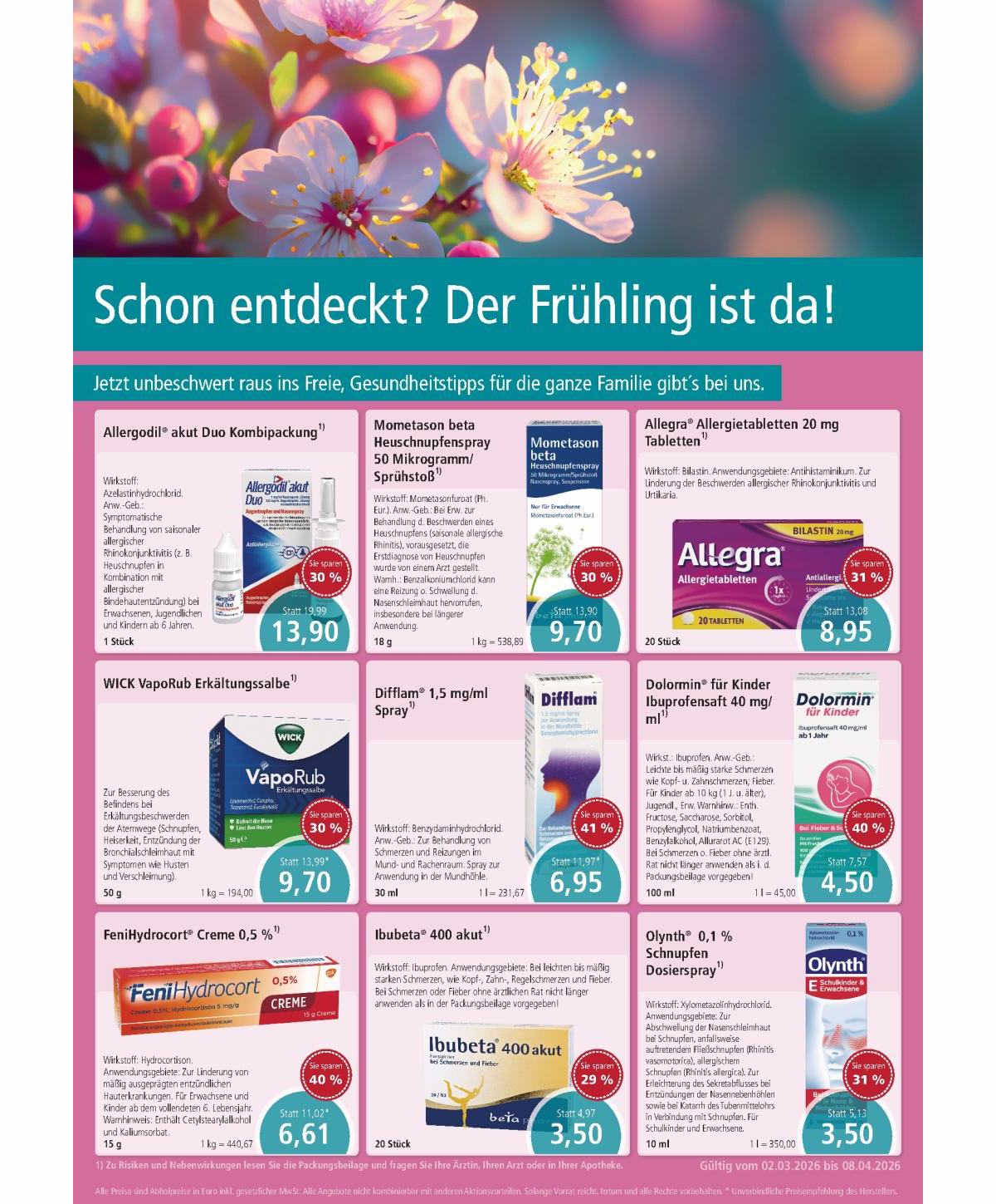 Aktuelle Angebote im Flyer gilt bis 08.04.2026 Aktuelle Angebote im Flyer gilt bis 08.04.2026